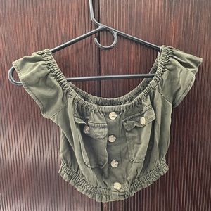 Aeropostale green two piece outfit